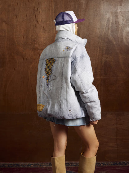 Winter-Ready Corduroy Jacket with Faux Fur Trim for Men