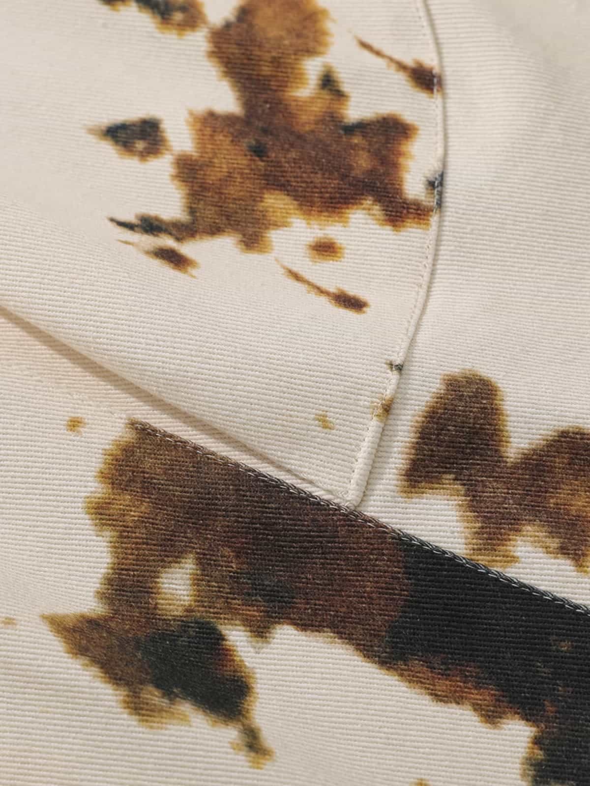 High-Waisted Wide-Leg Cargo Pants with Unique Pocket Design