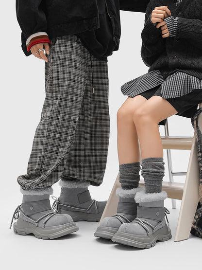 White Low-top Sneakers with Perforated Design for Casual Wear