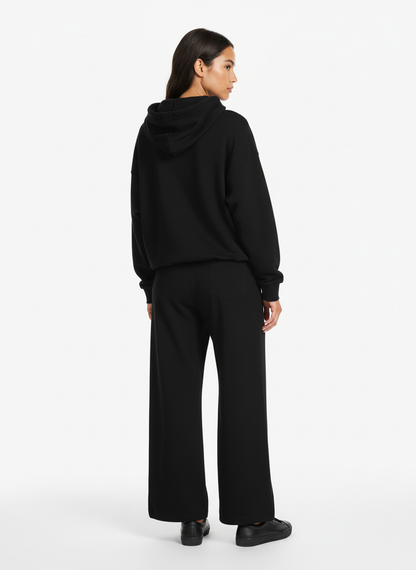 High Street Rhinestone Hip-hop Wide-leg Sweatpants