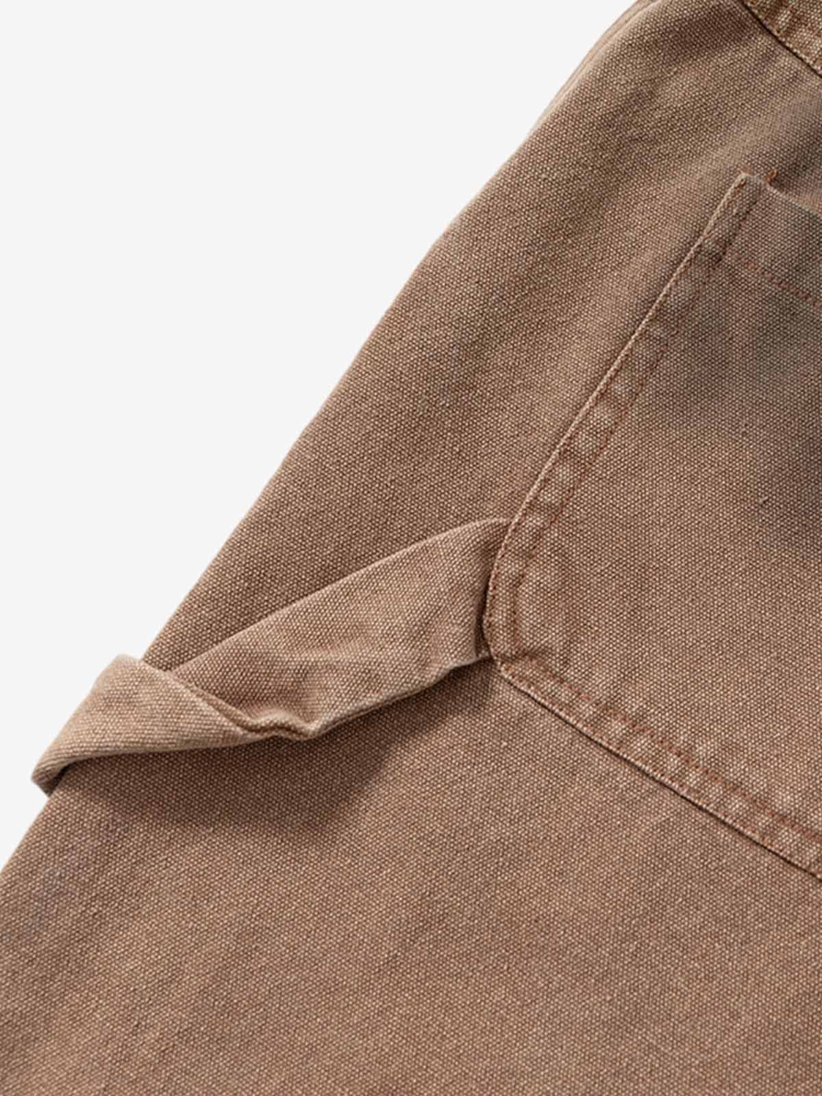 Thesupermade Scratched Patchwork Distressed Embroidered Work Jeans