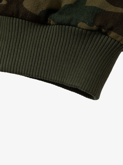 Winter-Ready Corduroy Jacket with Faux Fur Trim for Men