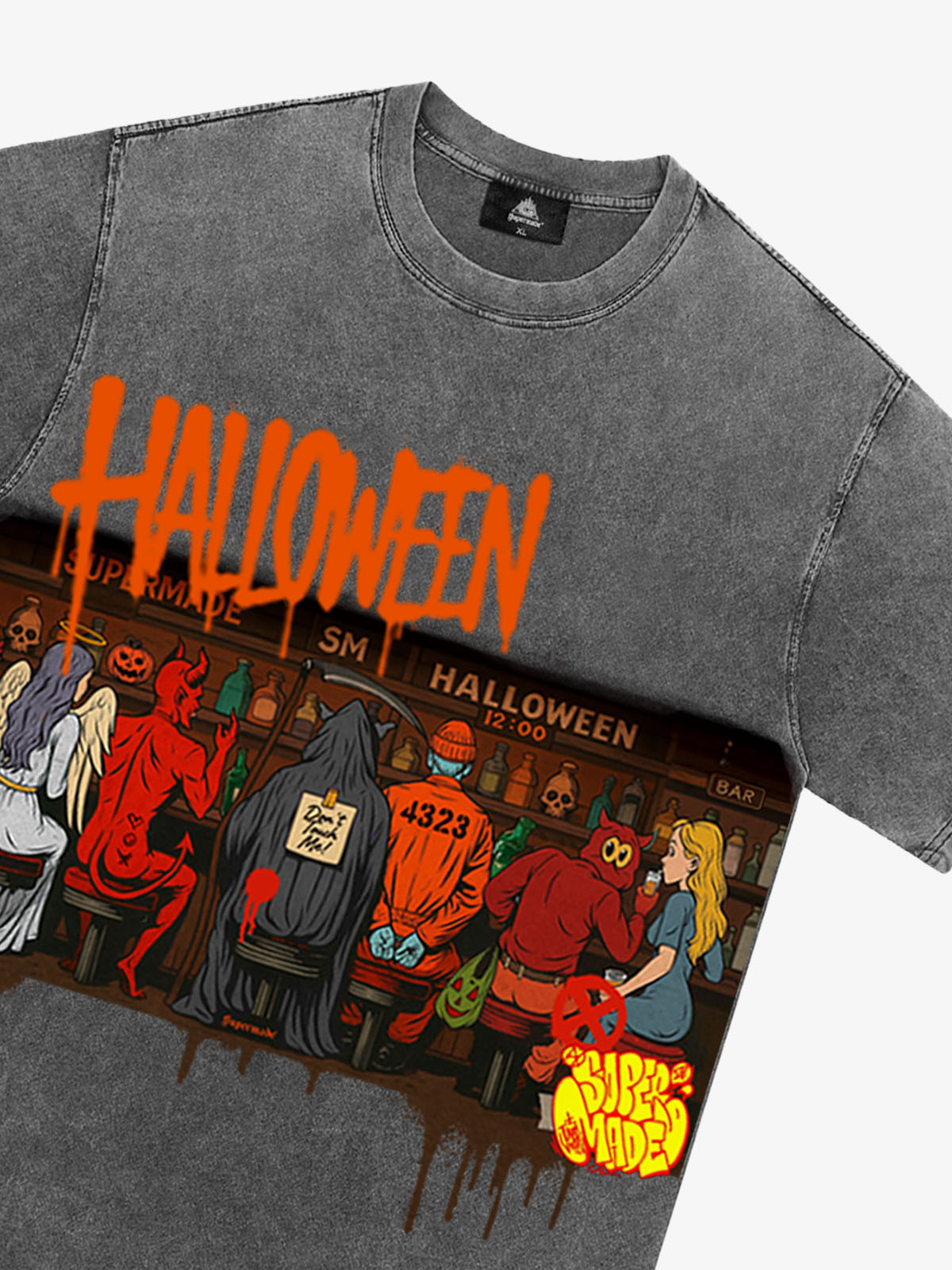 Thesupermade Halloween Pub Party T-shirt