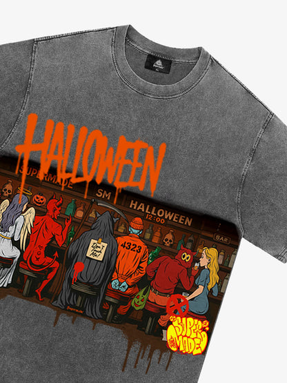 Thesupermade Halloween Pub Party T-shirt