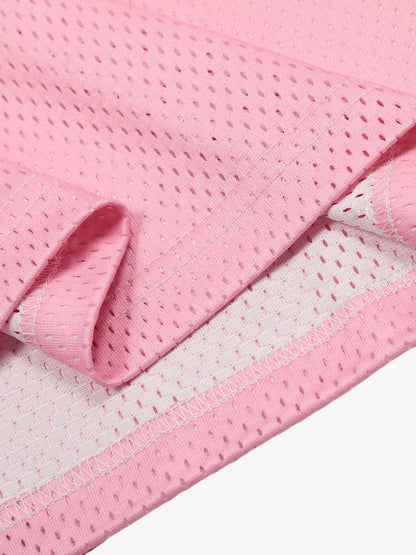 Pink Flame Print Jersey T-shirt - 2390