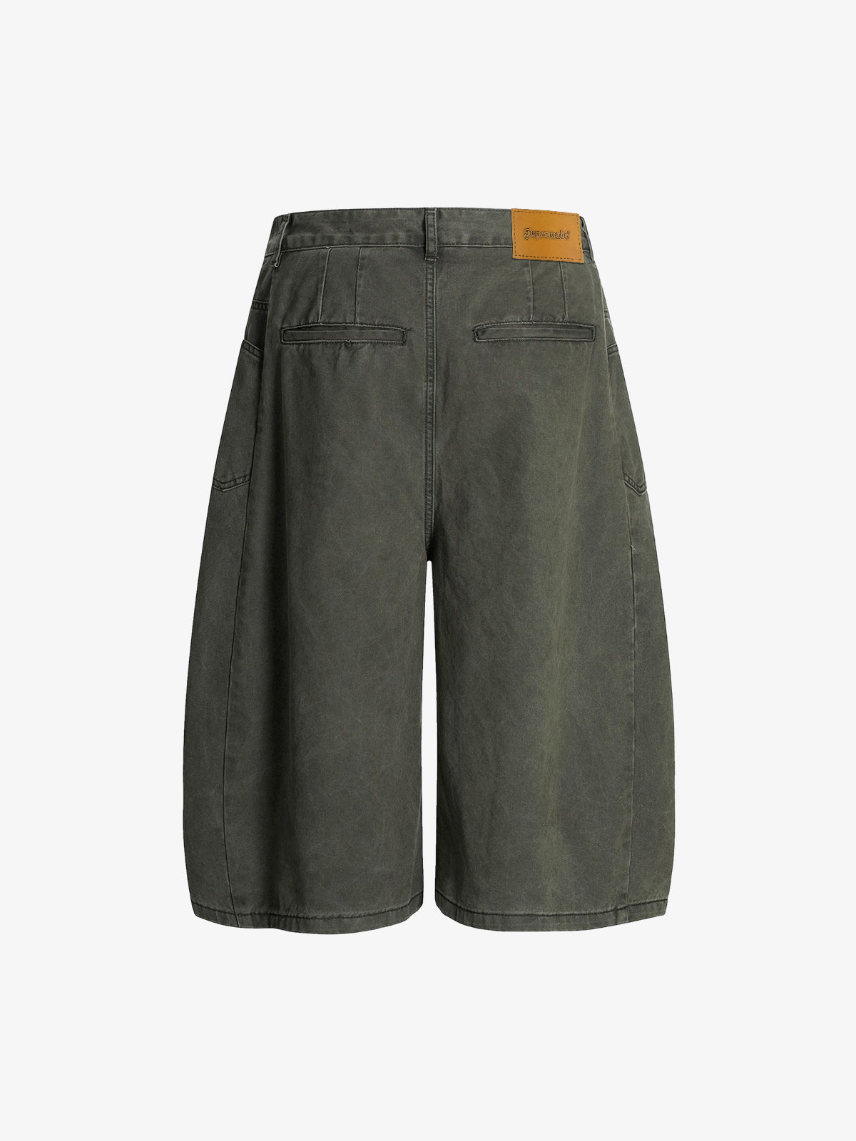 Deconstructed Casual Scimitar Denim Jorts