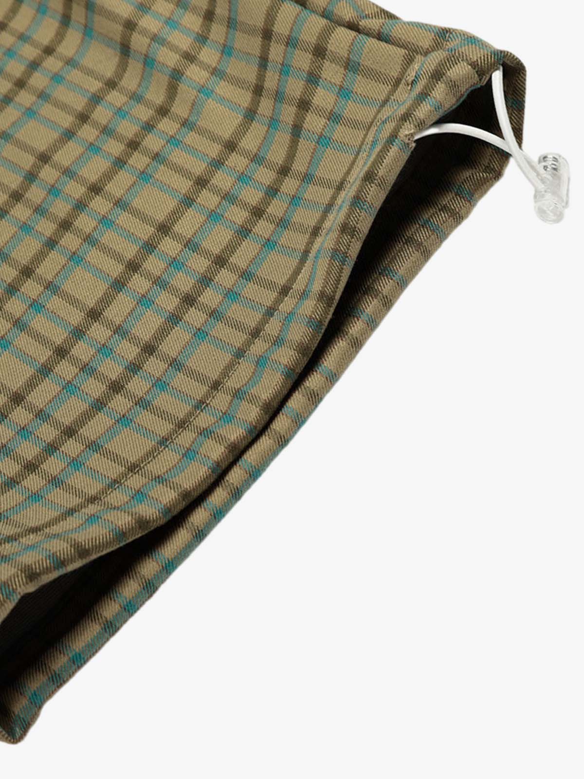 Plaid Drawstring Shorts for Casual Wear