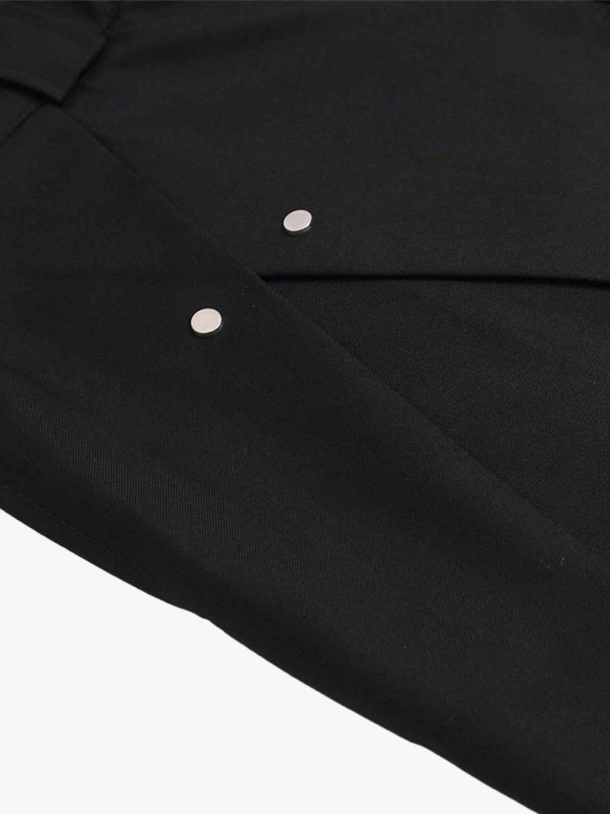 Vintage Deconstructed Pleated Shorts