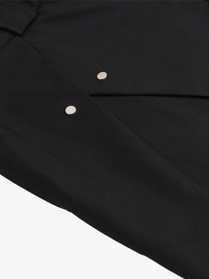 Vintage Deconstructed Pleated Shorts