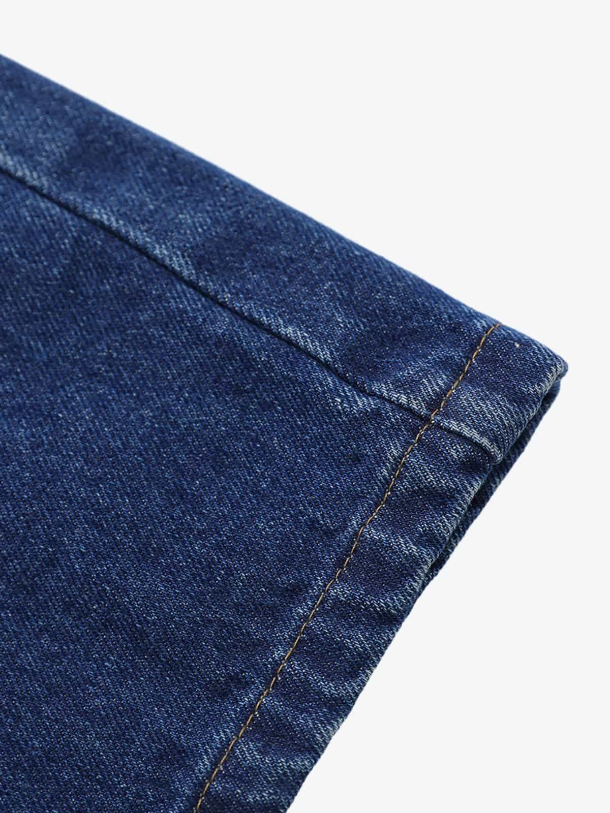 High-Waisted Wide-Leg Cargo Pants with Unique Pocket Design