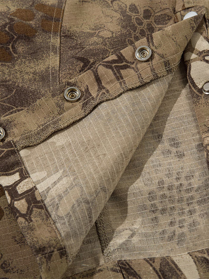 Plaid Jacket with Zipper Detail and Keychain Accessory