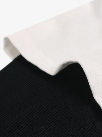 Knight Crest Graphic T-Shirt - Stylish and Comfortable Layered Design for Everyday Wear