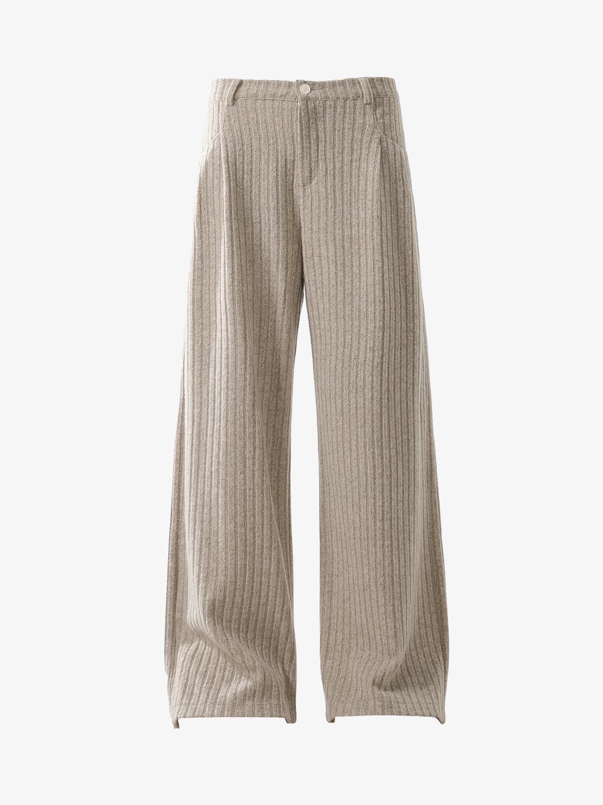 Wide-Leg Striped Trousers for Modern Elegance