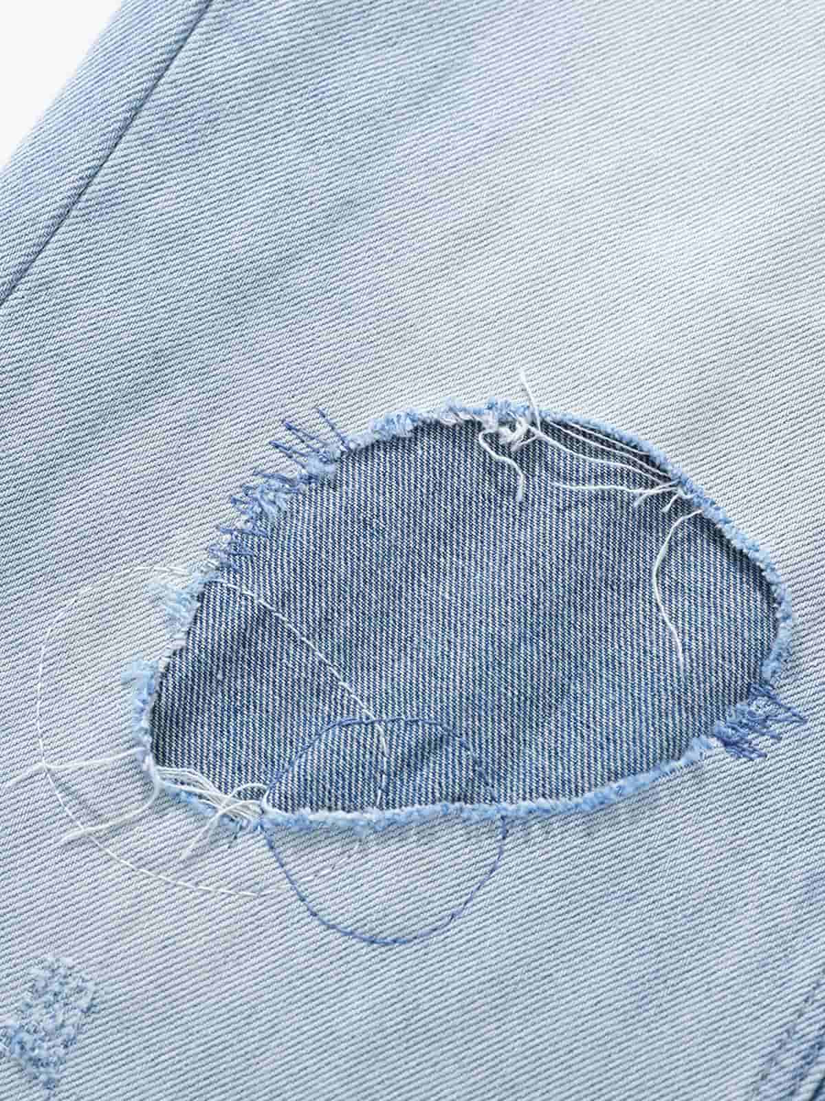 High-Waisted Wide-Leg Cargo Pants with Unique Pocket Design