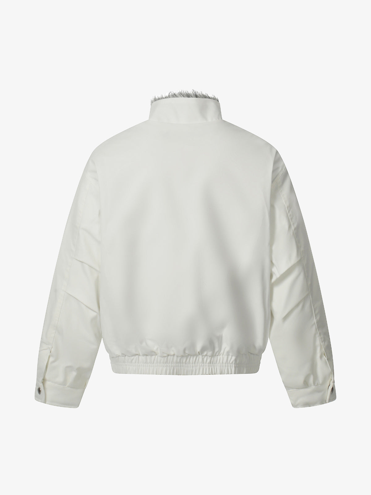 Stylish Winter Bomber Jacket with Faux Fur Collar - Perfect for Cold Weather