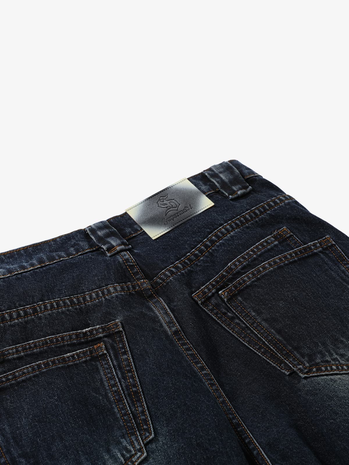 High-Waisted Wide-Leg Cargo Pants with Unique Pocket Design