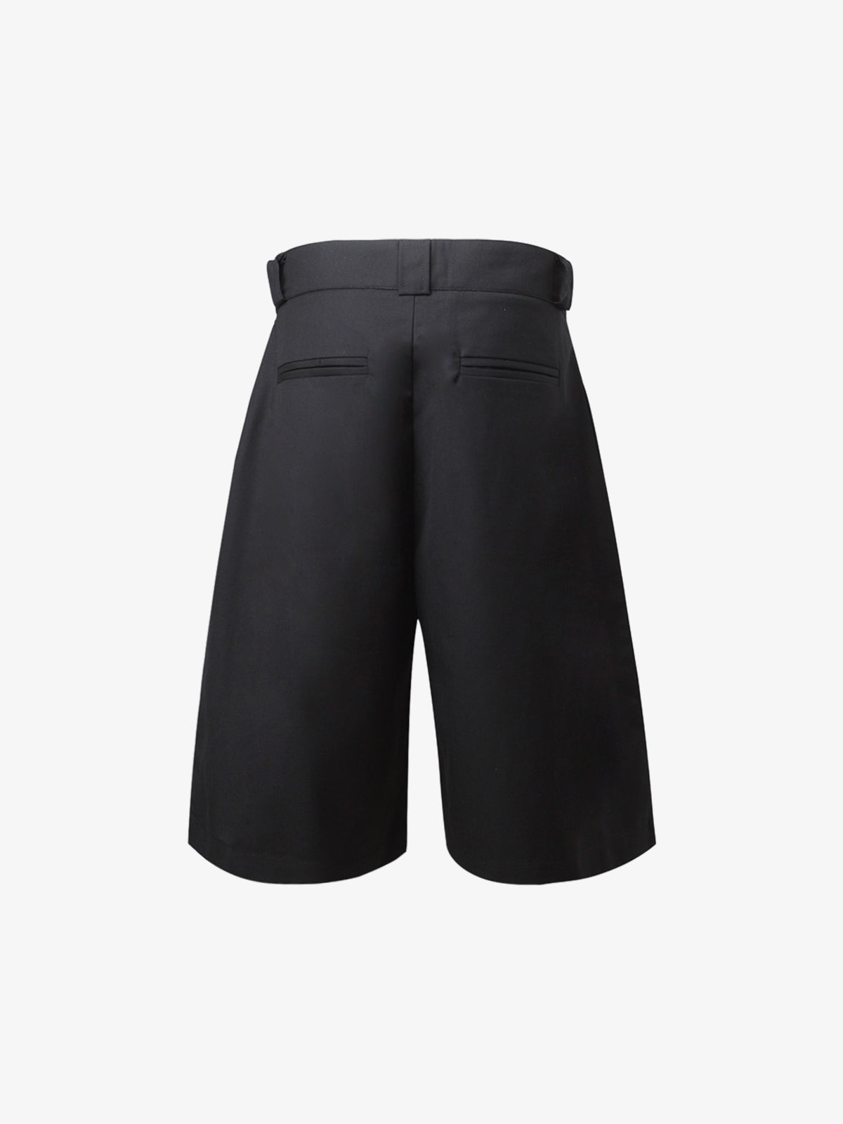 Vintage Deconstructed Pleated Shorts