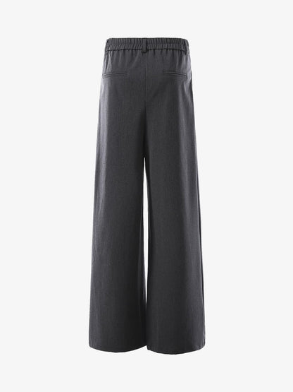 Wide-Leg Striped Trousers for Modern Elegance