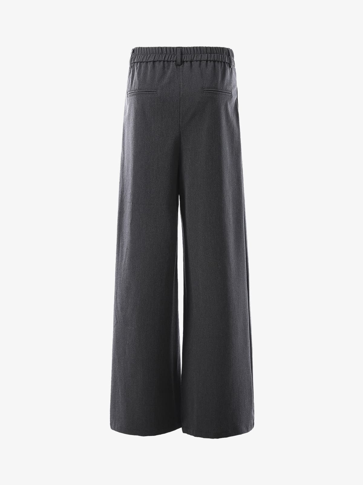 Wide-Leg Striped Trousers for Modern Elegance