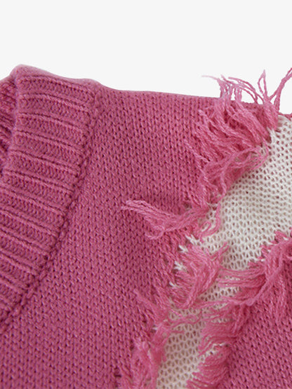 Skull Pattern Knit Sweater for Bold Fashion Statements