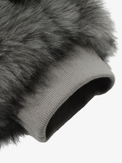 Stylish Faux Fur Hooded Jacket for Winter Warmth and Fashion