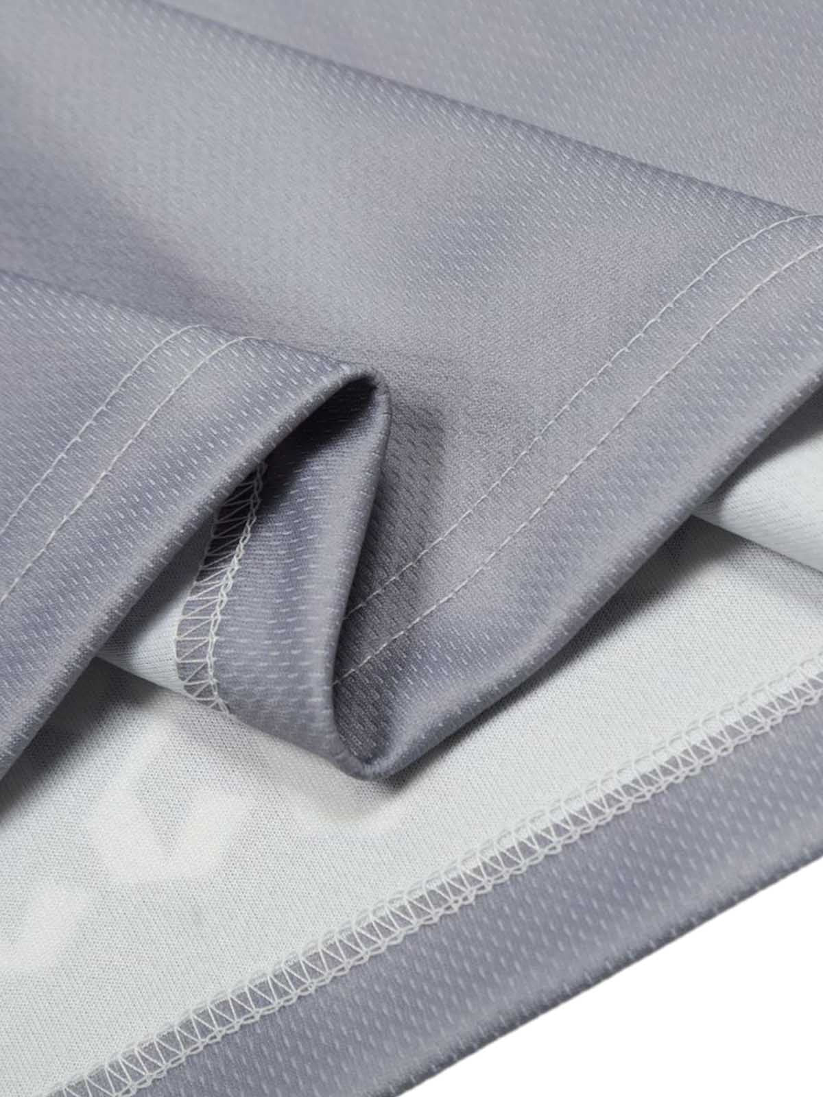 Sports Patchwork Jersey Letter Print T-shirt