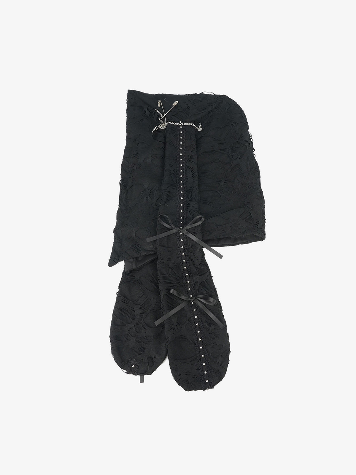 Elegant Lace Bonnet with Adjustable Ties for Versatile Styling