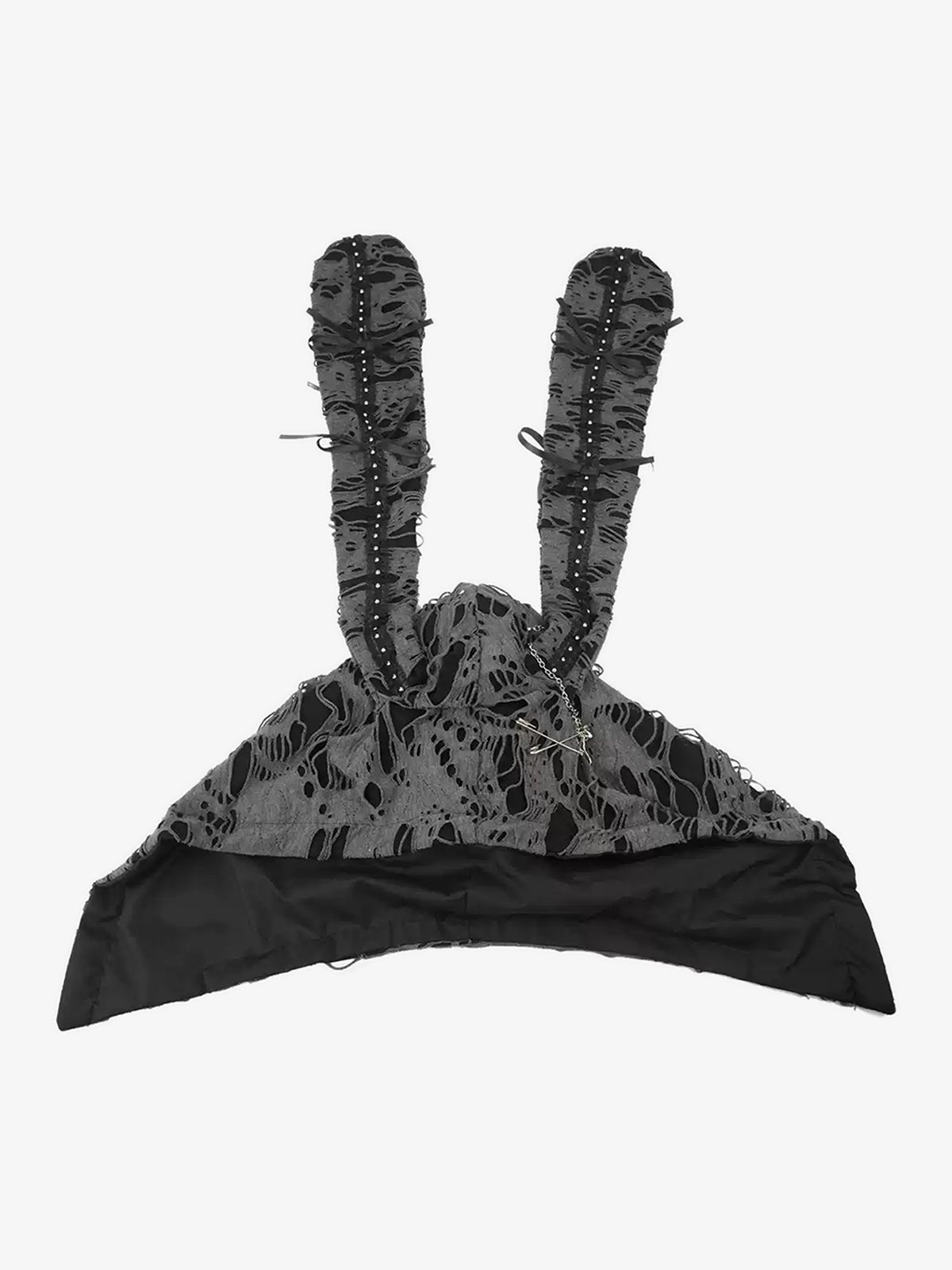 Elegant Lace Bonnet with Adjustable Ties for Versatile Styling