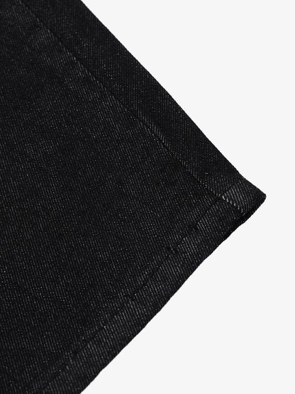 High-Waisted Wide-Leg Cargo Pants with Unique Pocket Design