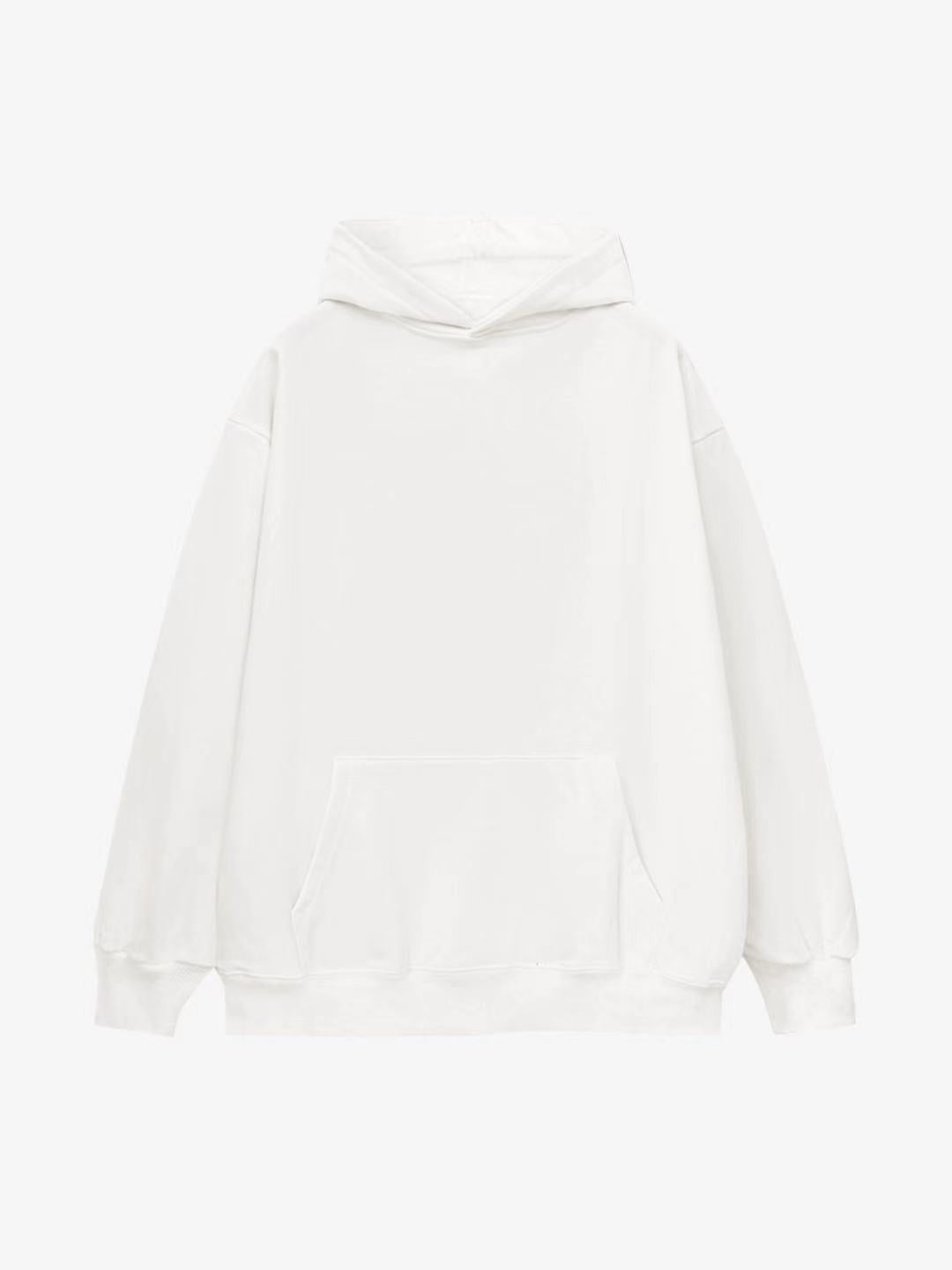 Demon Graphic Design White Hoodie