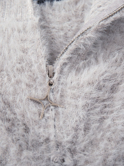 Cozy Pink Patterned Sweater for Women - Perfect for Fall and Winter Outfits