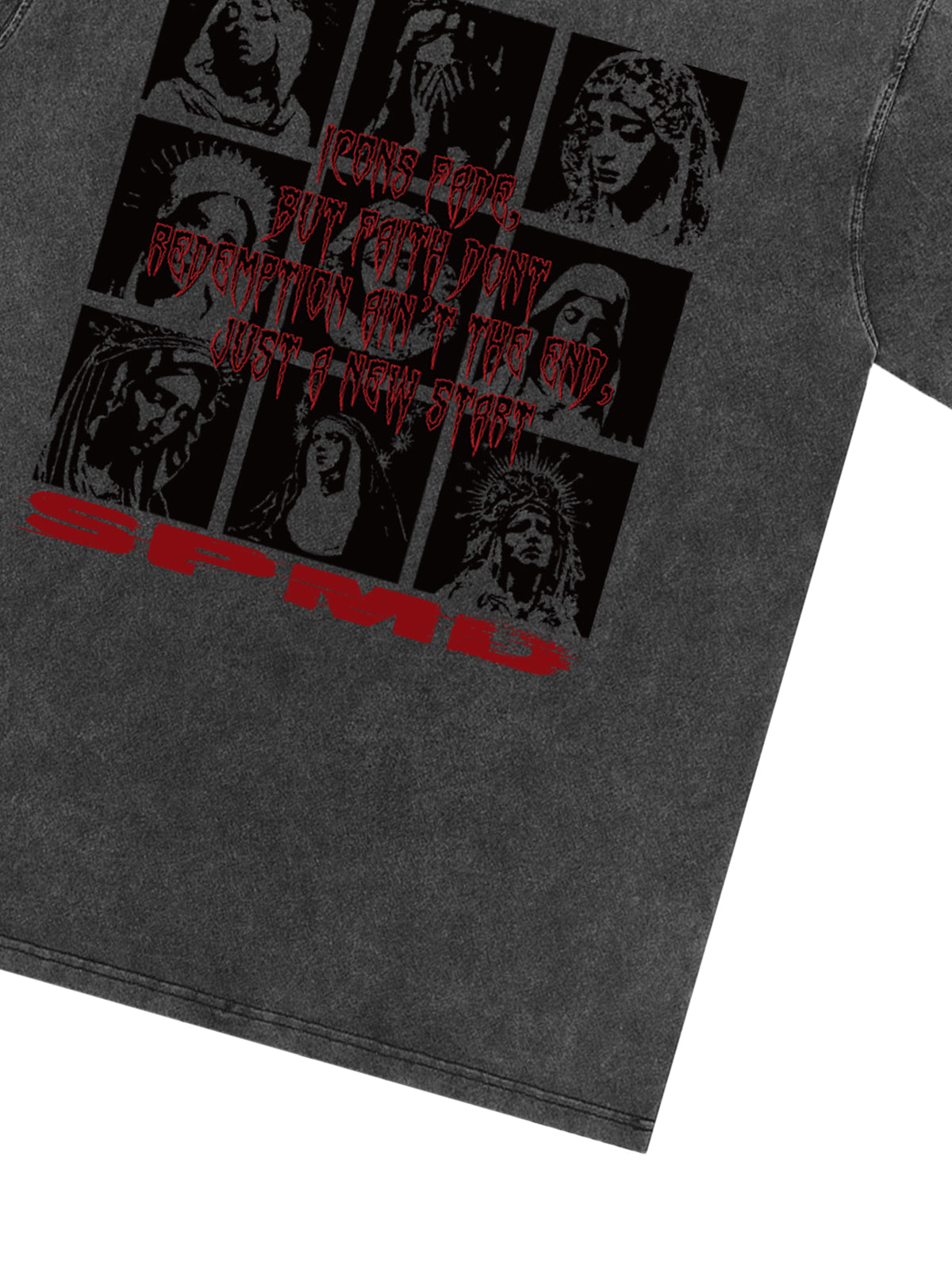 Original Saint Slogan Graphic T-Shirt