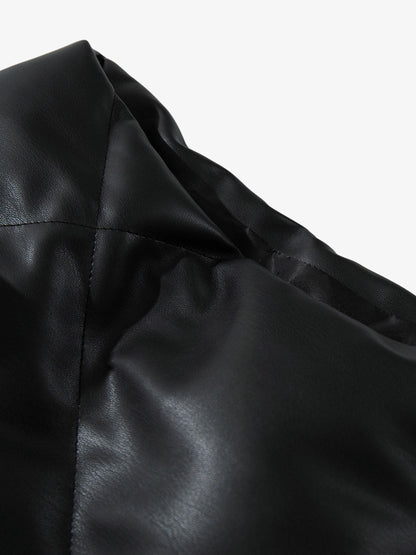 Quilted High-Neck Vest for Modern Urban Style