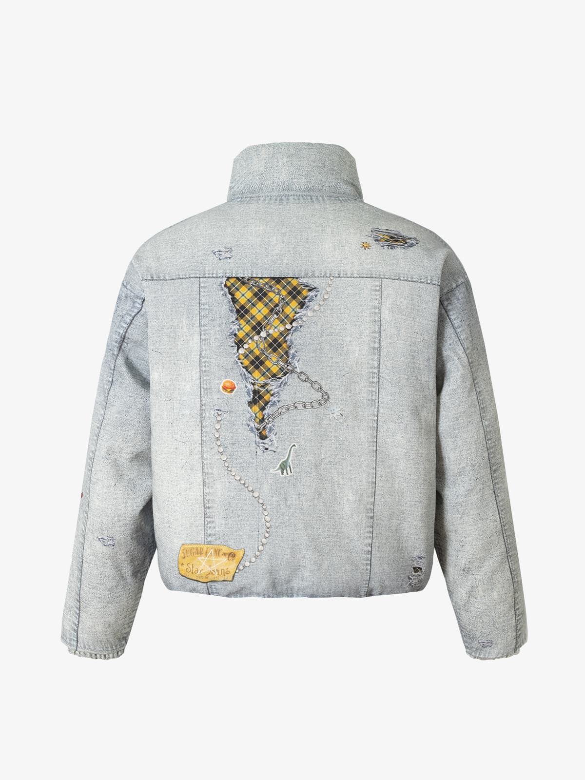 Winter-Ready Corduroy Jacket with Faux Fur Trim for Men