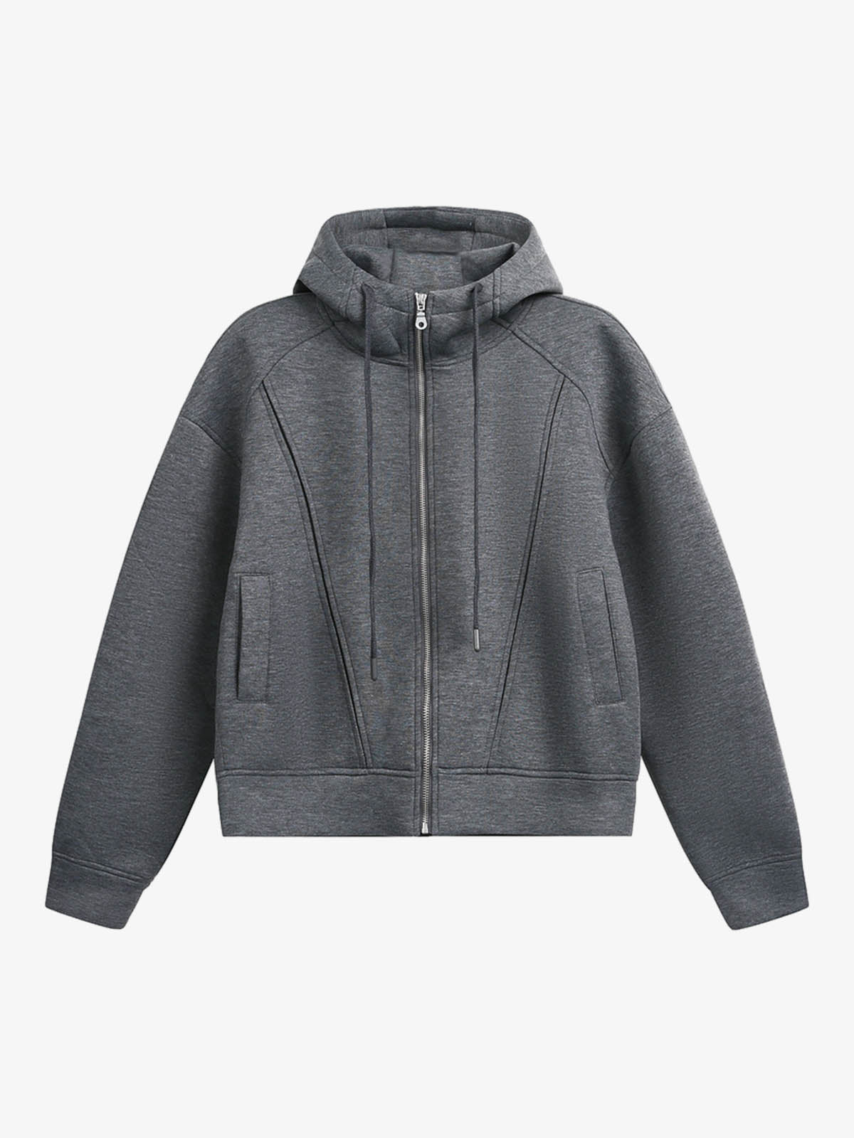 Stylish Hooded Zip-Up Sweatshirt for Everyday Wear