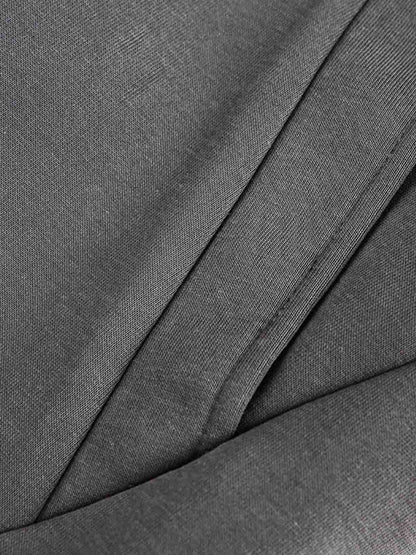 Street Deconstructed Split Zippered Hooded Sweatshirt