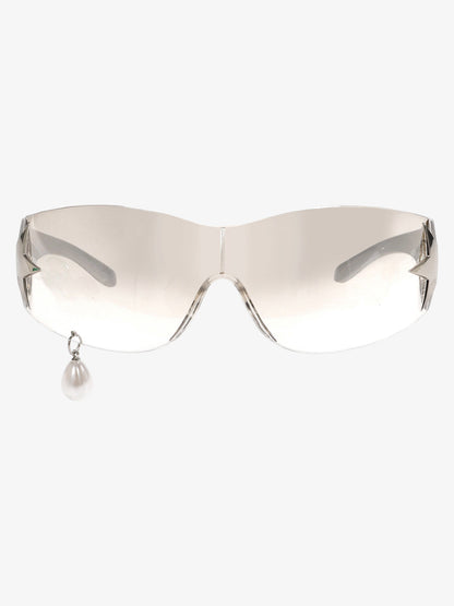 Vintage Pearl Earring Sunglasses