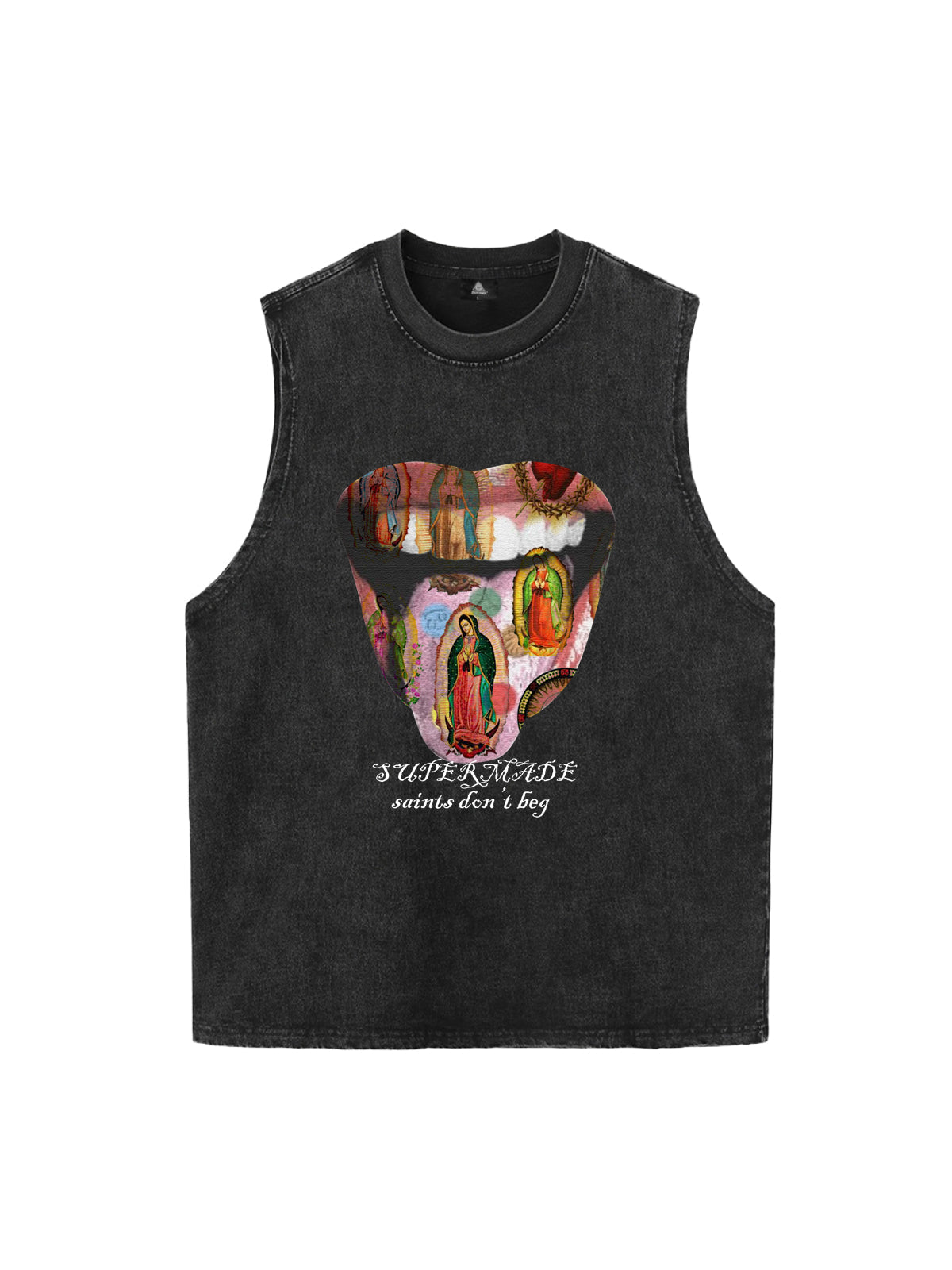 Original Saints Don' t  Beg Graphic Vest