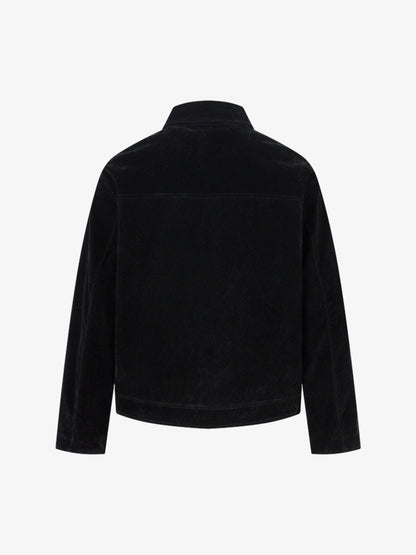 Stylish Black Jacket with Toggle Buttons for Men