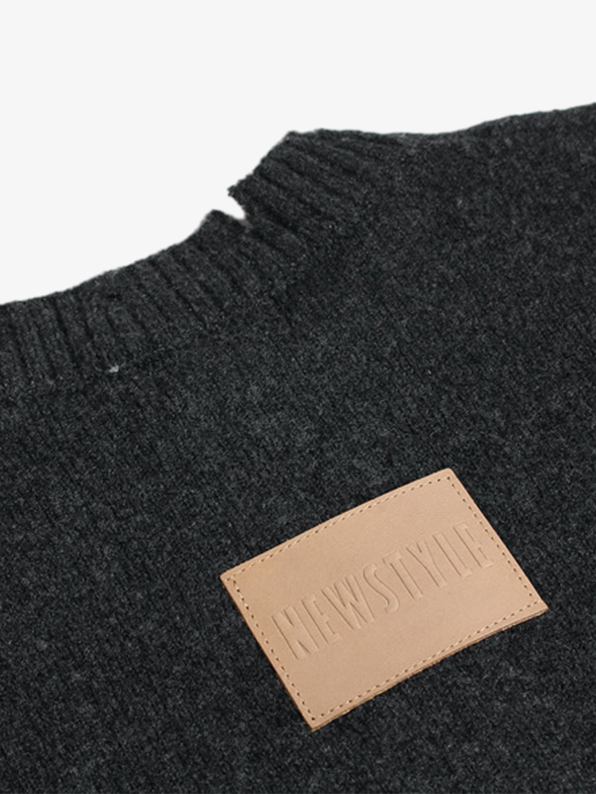 Stylish Half-Zip Knit Sweater for Men - Perfect for Casual and Outdoor Wear