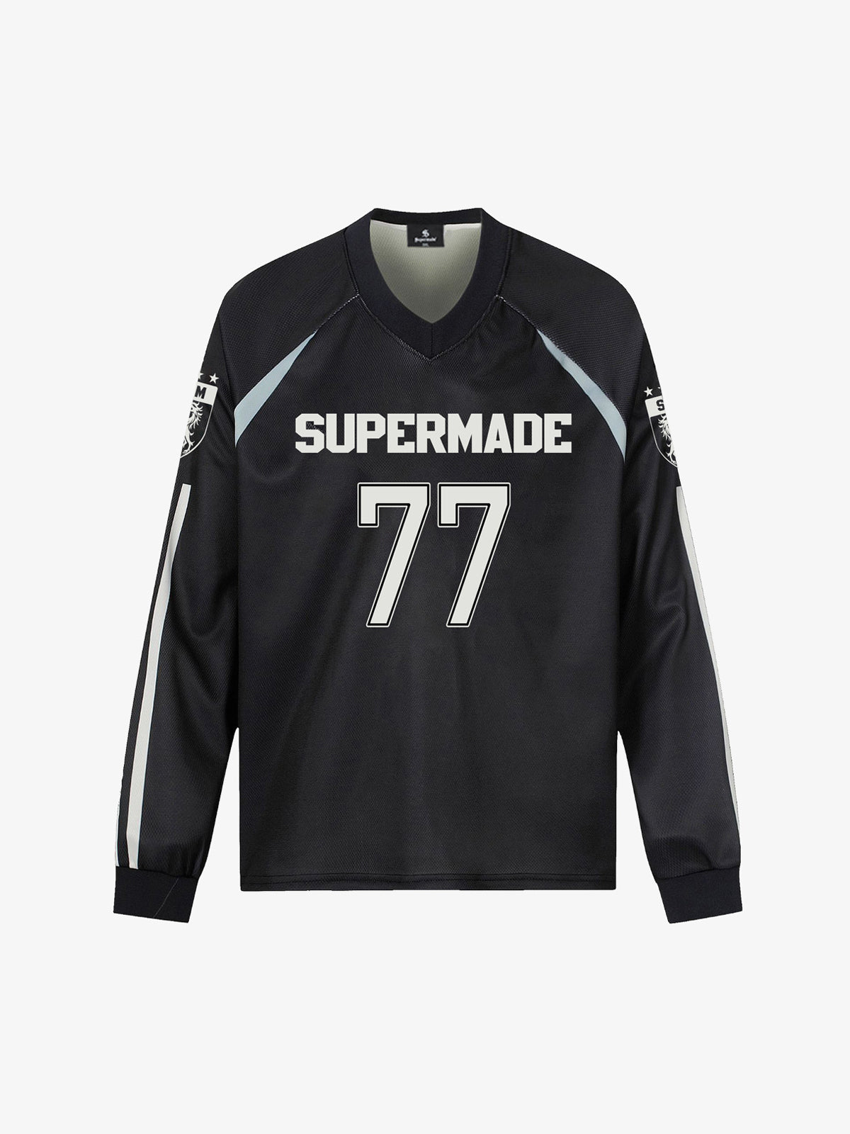 Sporty Long Sleeve Jersey with Bold Number Design for Active Enthusiasts