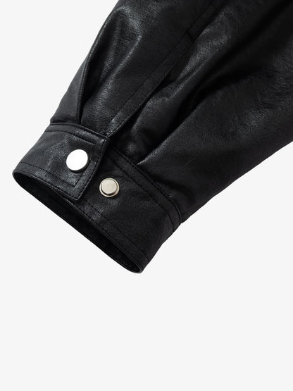 Winter-Ready Corduroy Jacket with Faux Fur Trim for Men