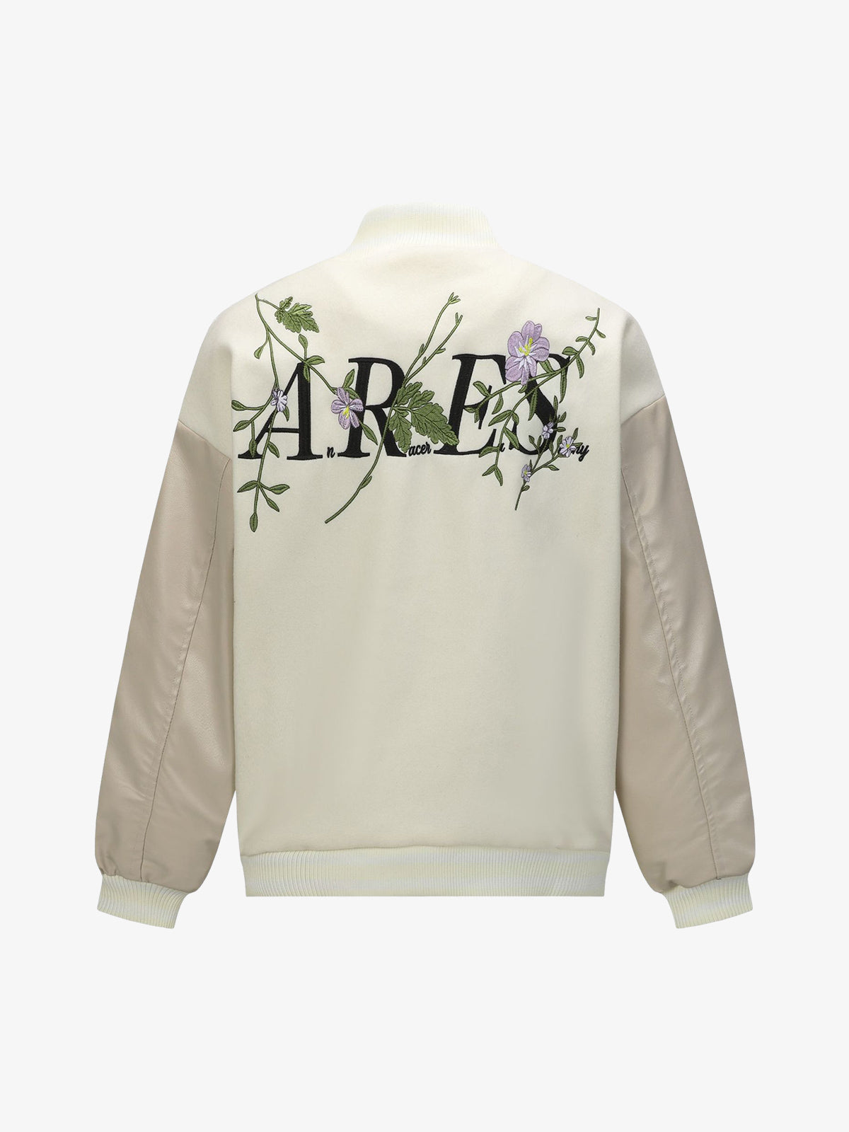 Floral Embroidered Baseball Jacket for Women - Stylish and Versatile Outerwear
