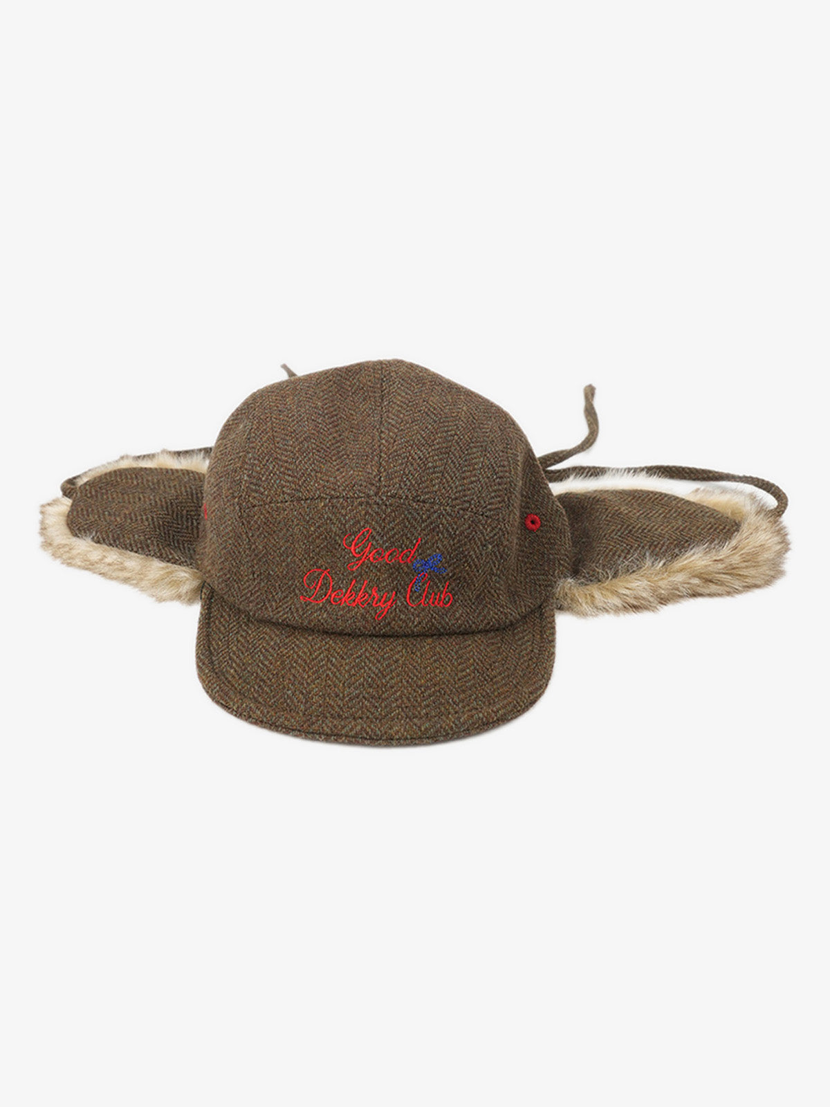 Winter Warmth Aviator Hat with Embroidered Design
