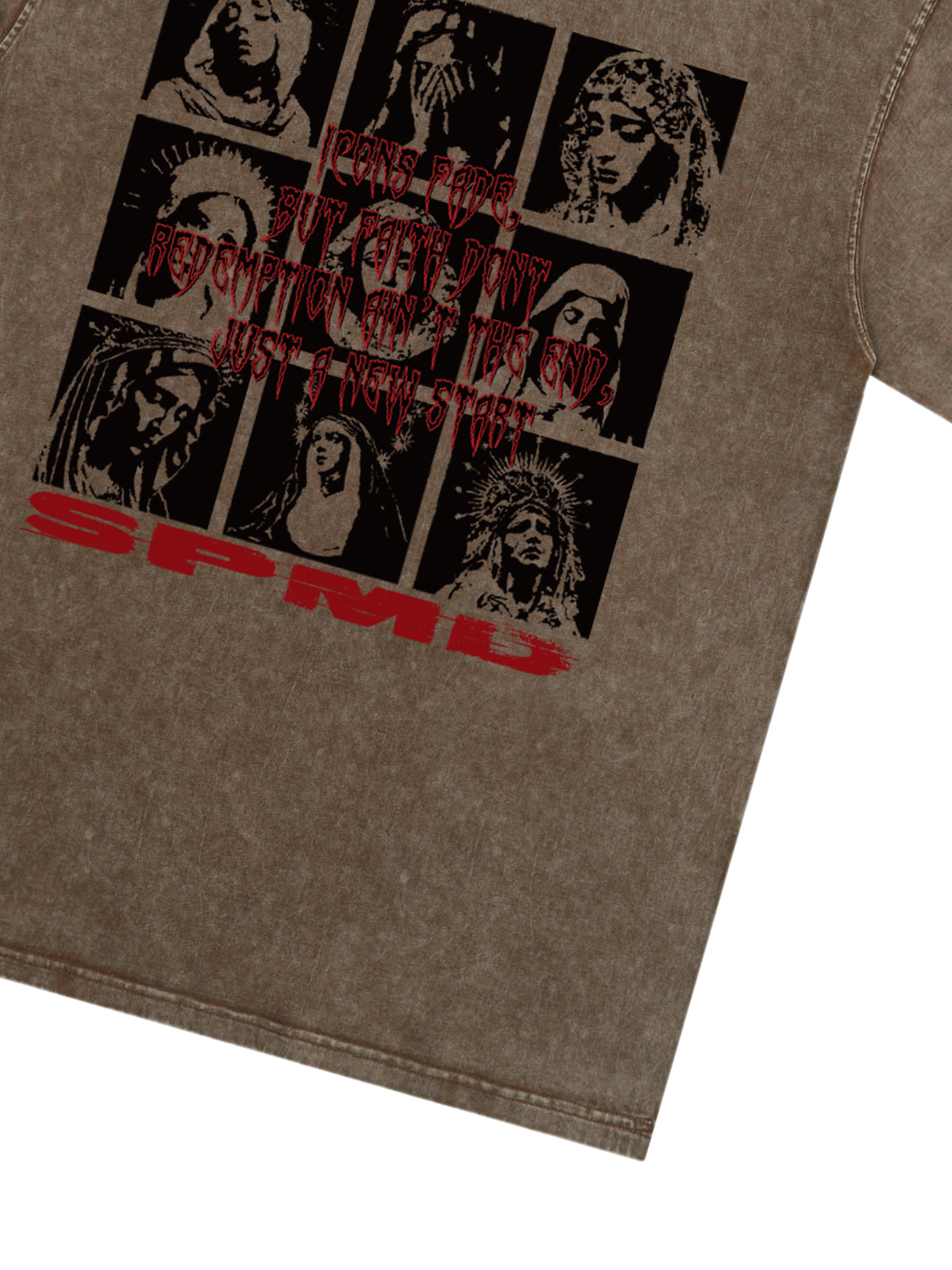 Original Saint Slogan Graphic T-Shirt