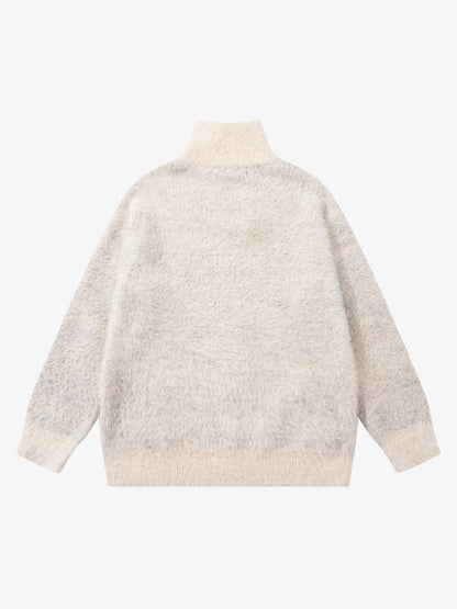 Cozy Pink Patterned Sweater for Women - Perfect for Fall and Winter Outfits