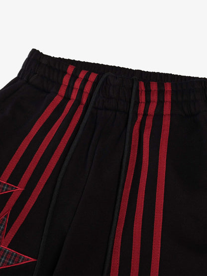 Stylish Star-Embellished Wide-Leg Pants for Casual Wear