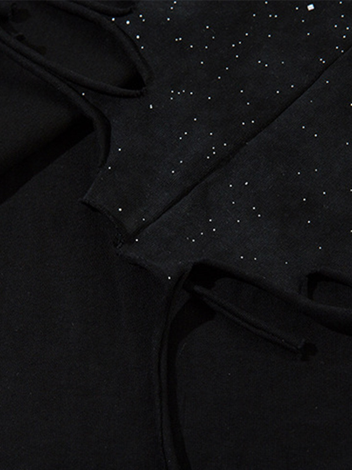 Street Chain Waistcoat Ripped Vest