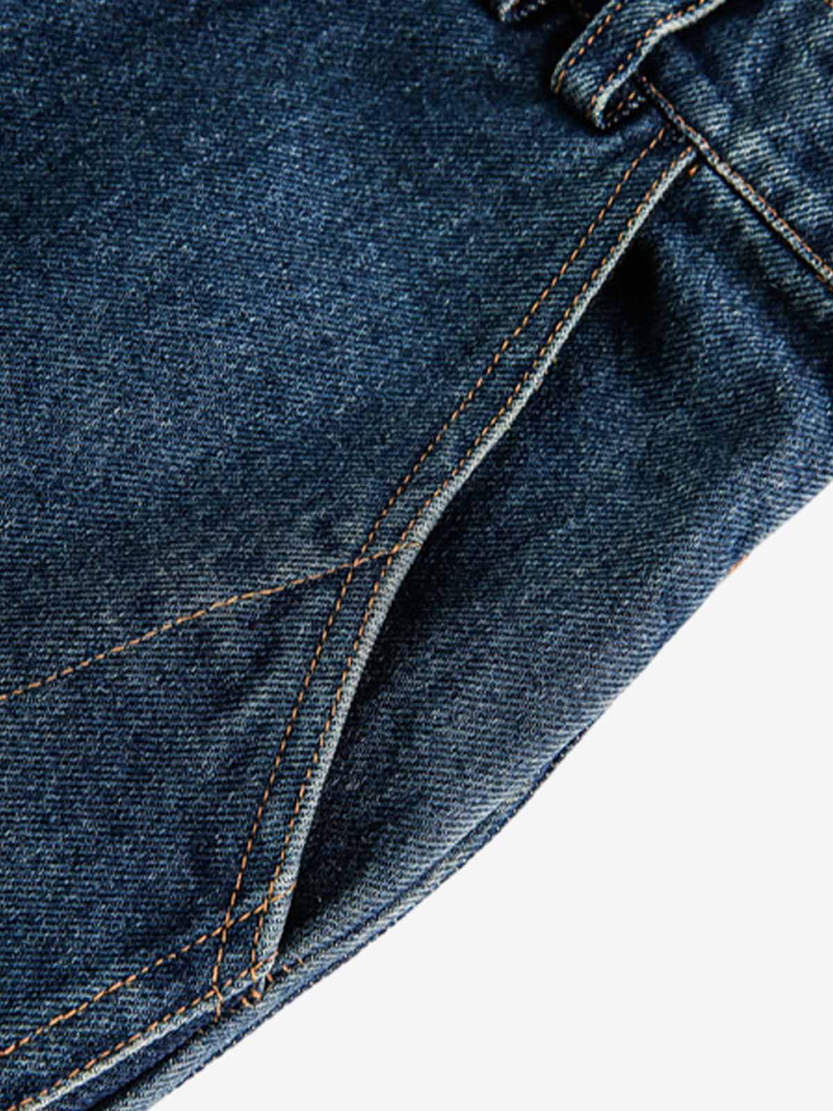 Gradient Wash Wide-Leg Jeans for Women - Stylish and Comfortable Denim Trousers