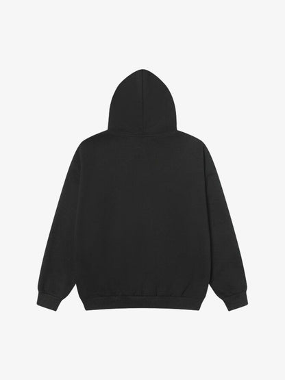 Street Graffiti Letter Print Hoodie